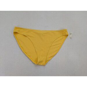OLD NAVY Swim Bottoms 3X  Ribbed Bikini Yellow NEW